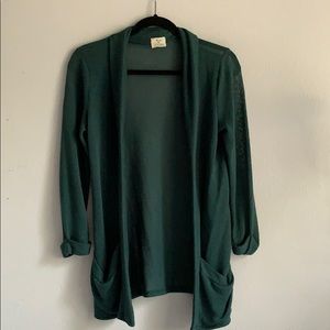 Green sweater
